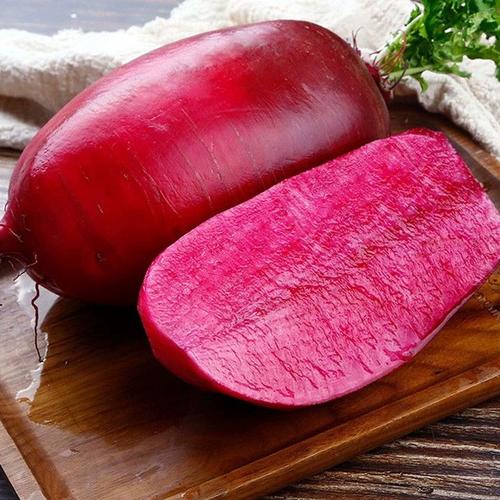 红心红皮萝卜种子胭脂红透心红甜脆萝卜籽四川腌制泡萝卜田园蔬菜